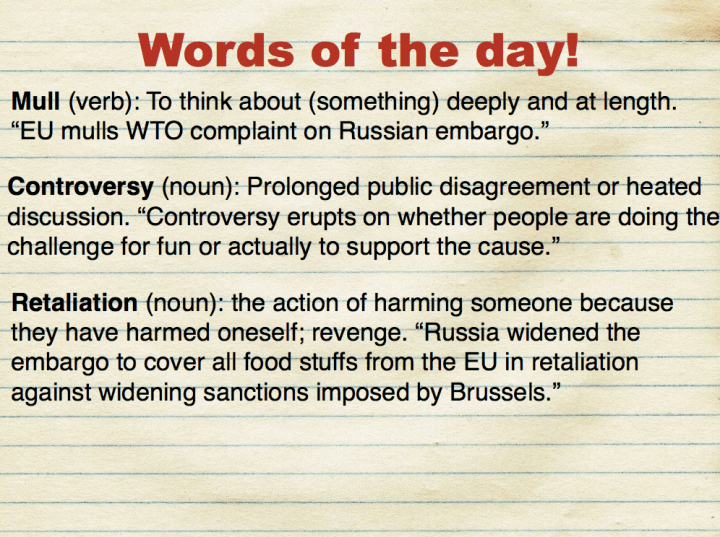 One way to keep track of new words in the news 