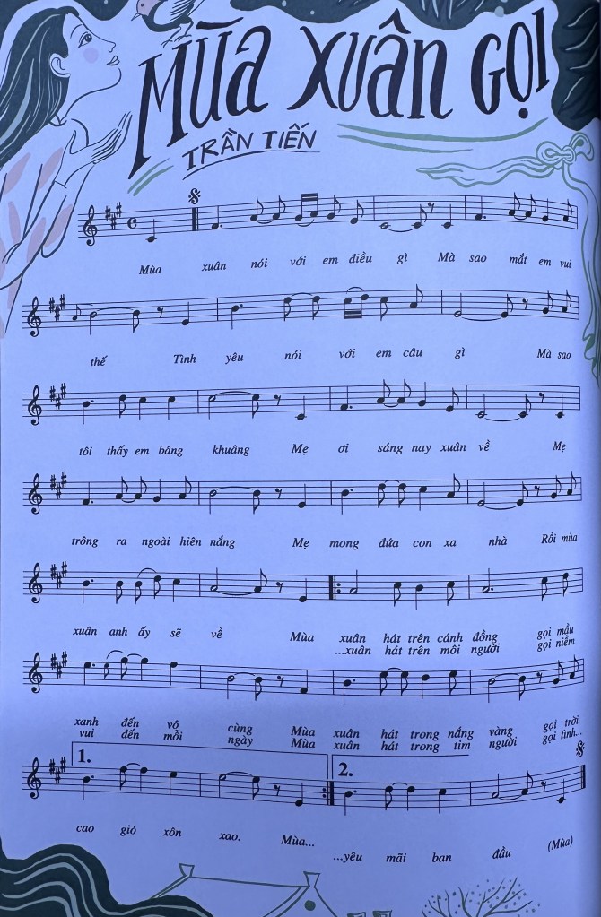 lời bài hát Mùa Xuân gọi - nhạc sỹ Trần Tiến 